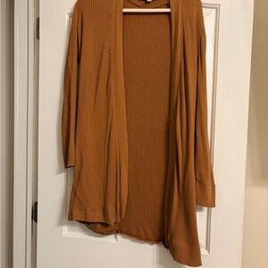 LOFT Women's Open Front Cardigan - Tan